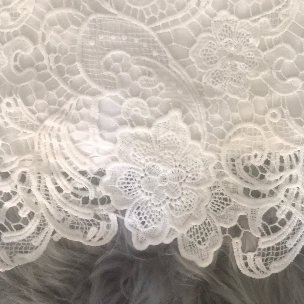 White Lace Skirt - image 4